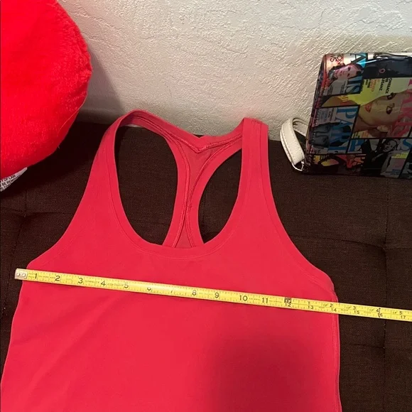 #1242**Lululemon Athletica Red/Pink Tank Top - Picture 5 of 12